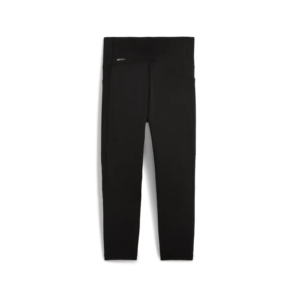 Calzamaglia capri da training a vita alta Essentials da donna - Nero