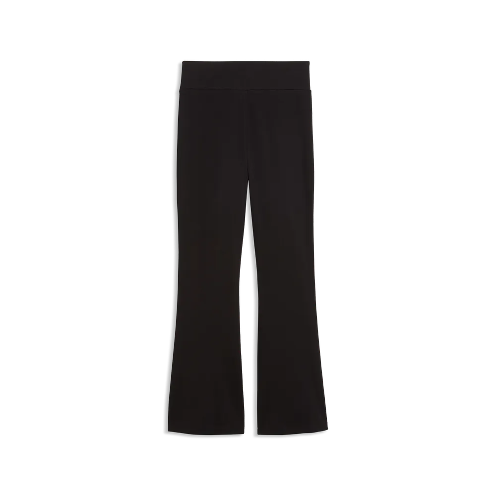 Leggings a vita alta Essentials da ragazza - Nero