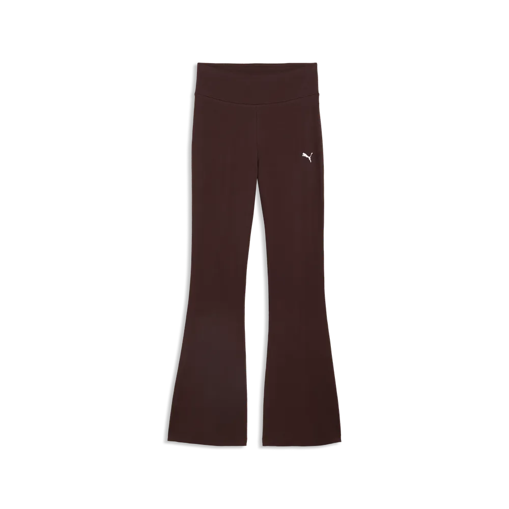 Leggings a vita alta Essentials da donna - Marrone Cioccolato