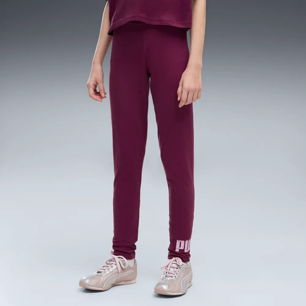 Leggings Essentials 2 Color No.1 Logo Leggings Girls - Fucsia