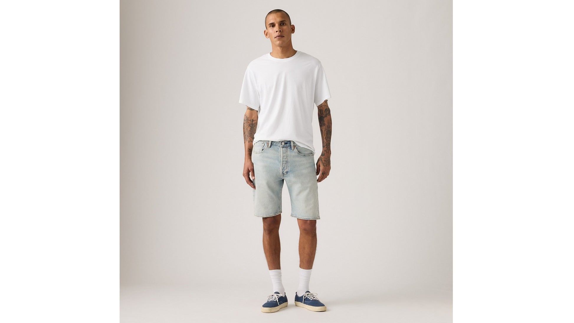 Levi's Bermuda 501 Denim Blu