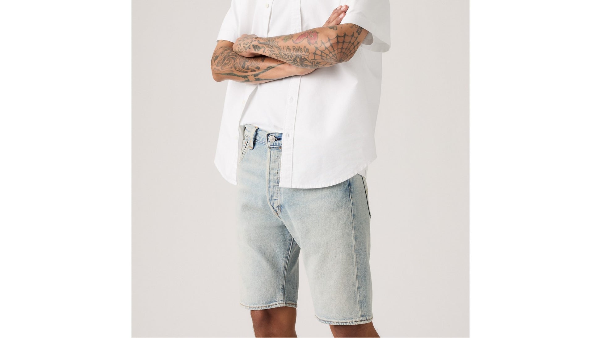 Levi's Bermuda 501 Denim Blu