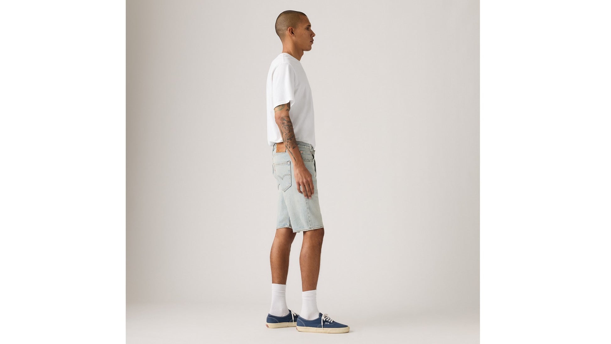 Levi's Bermuda 501 Denim Blu