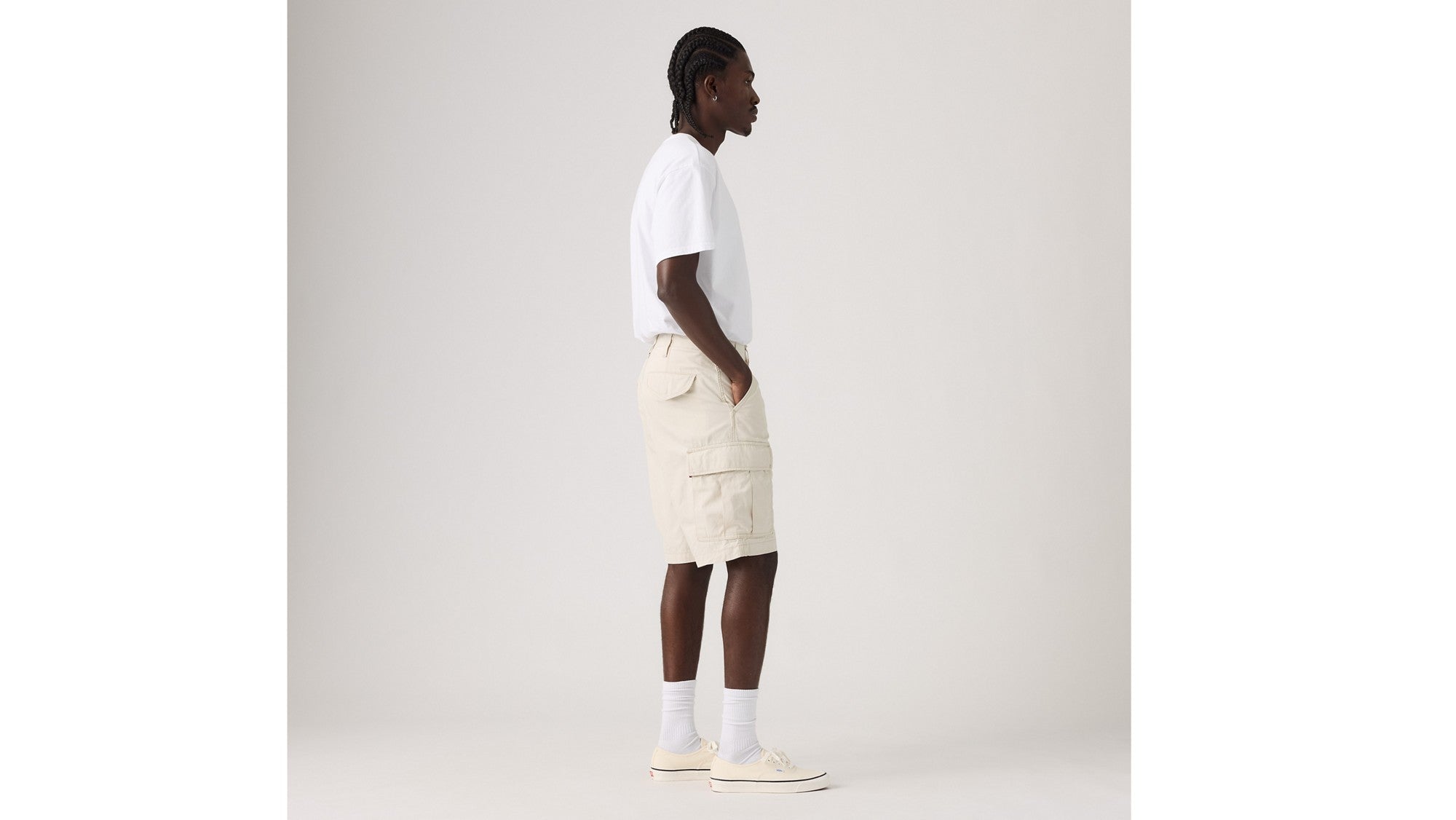 Levi's Bermuda Carrier Cargo Lightweight 9" Beige