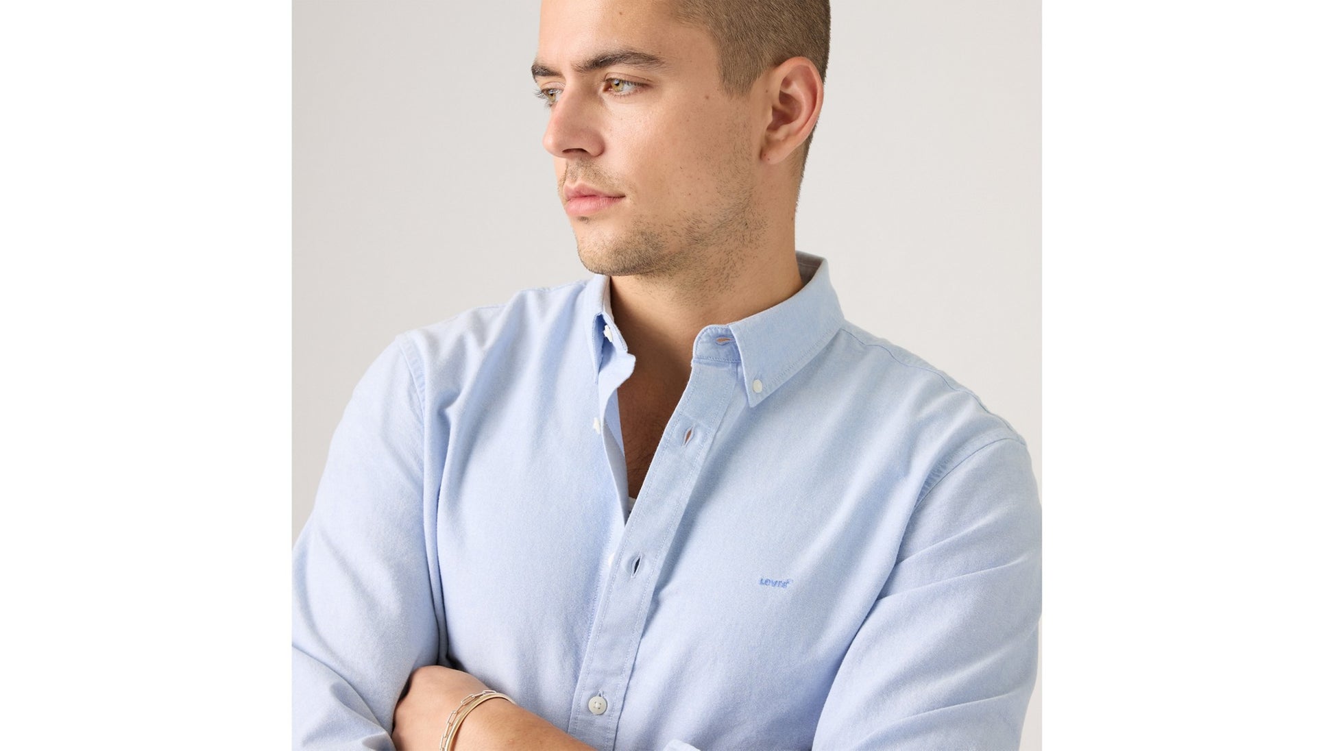 Levi's Camicia Authentic Button-Down Blu