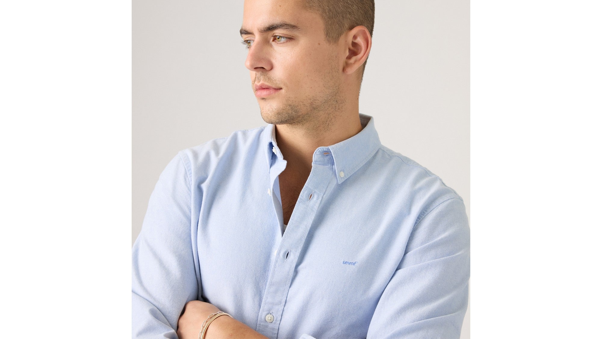 Levi's Camicia Authentic Button-Down Blu