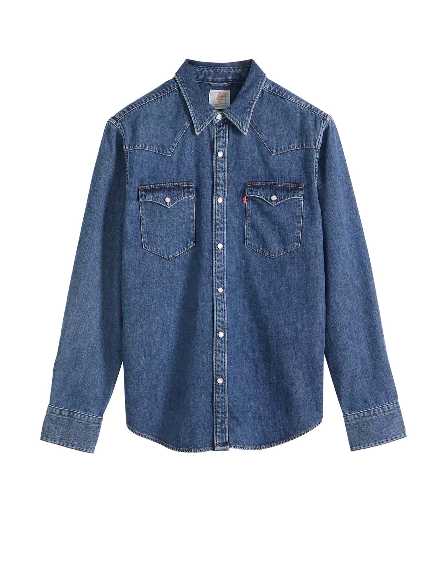 Levi's Camicia Barstow Western Standard Fit Blu