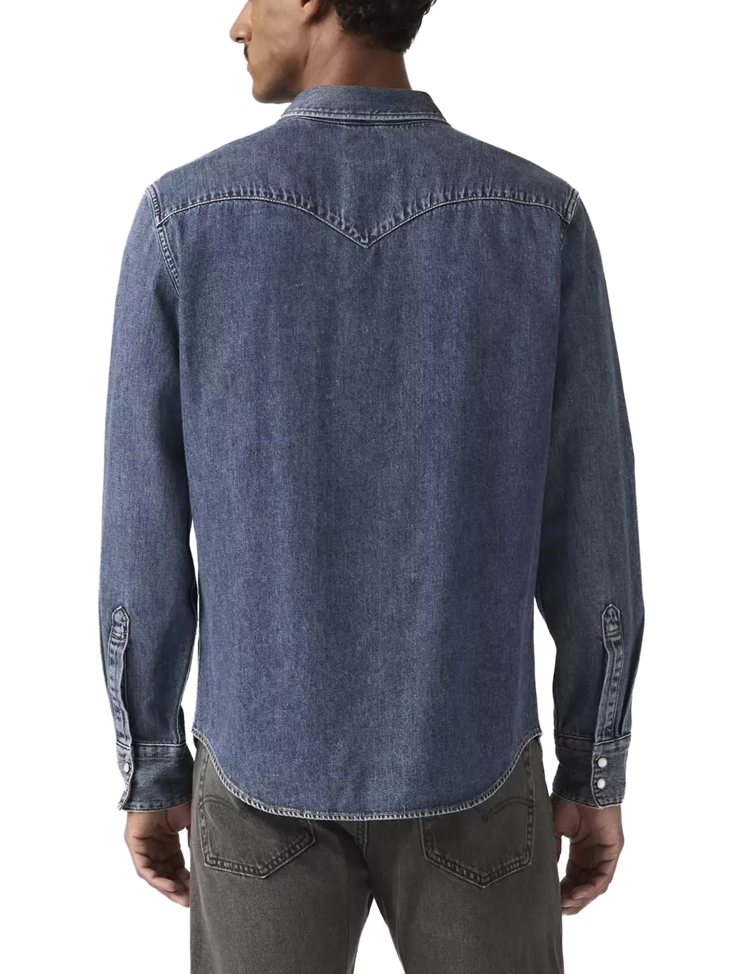 Levi's Camicia Barstow Western Standard Fit Blu