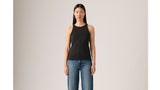 Canotta Essential Racer Tank - Black