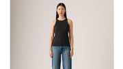 Levi's Canotta Essential Racer Tank Nero