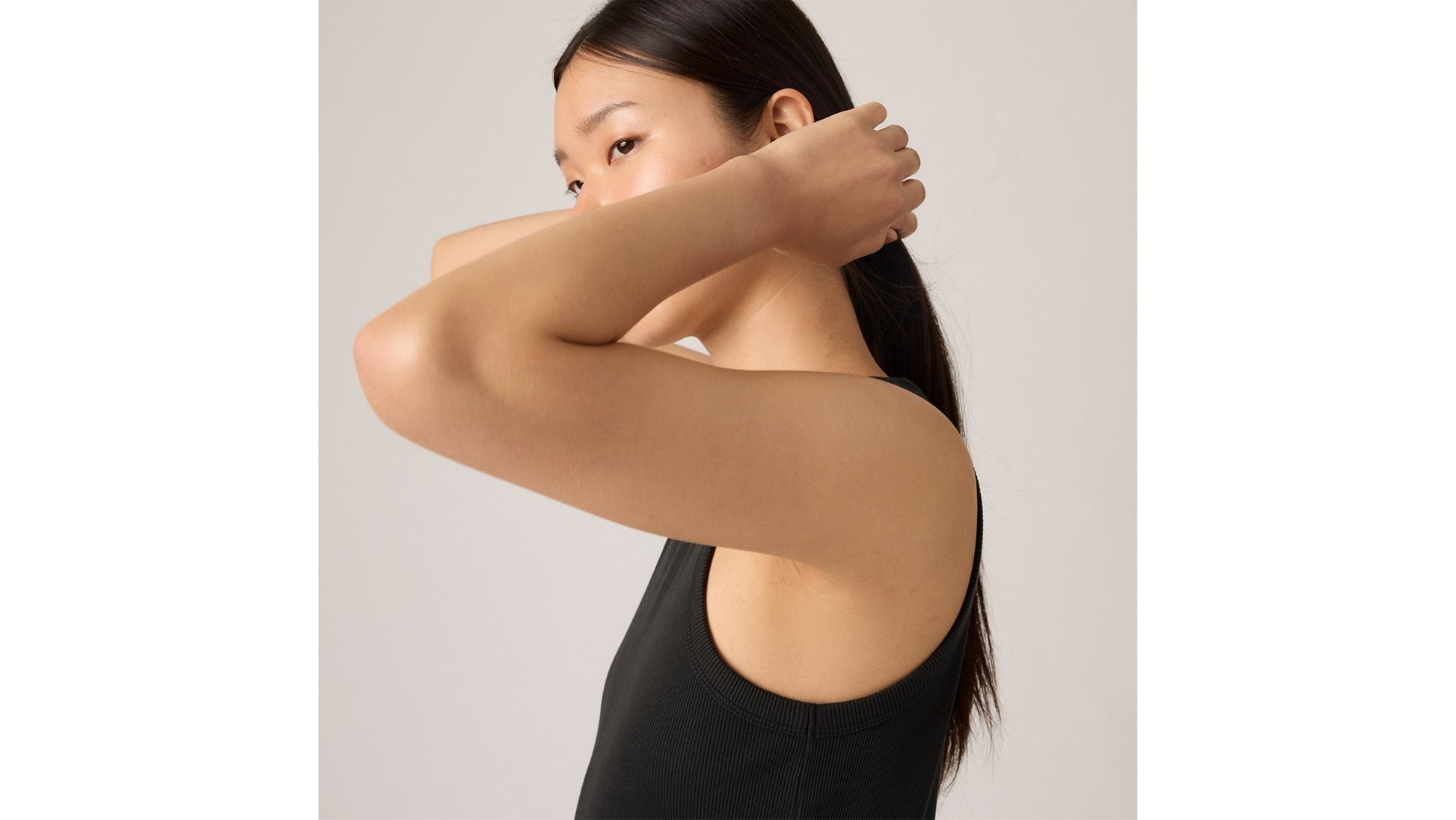 Levi's Canotta Essential Racer Tank Nero
