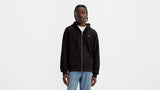 Felpa New Original Zip-Up con Cappuccio - Nero
