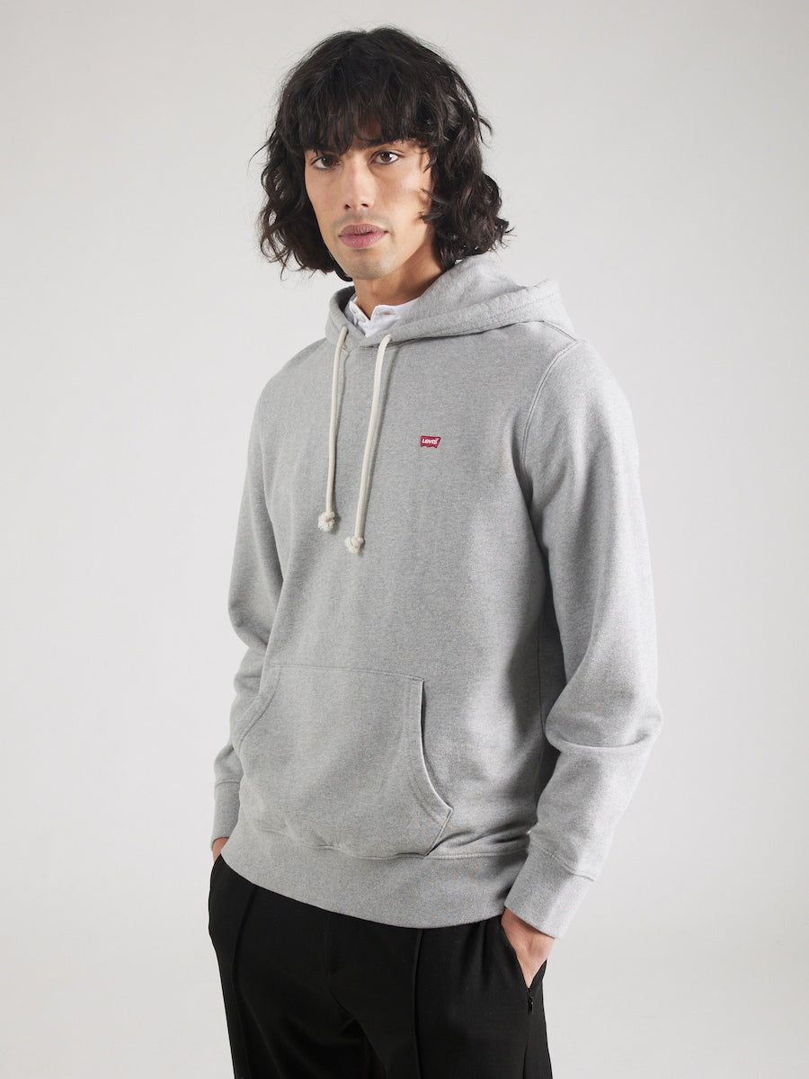 Levi's Felpa Original Housemark Hoodie Grigio