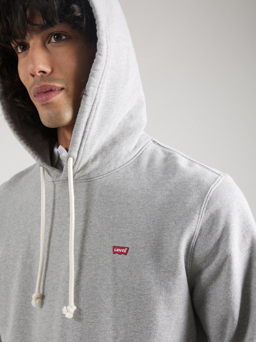 Levi's Felpa Original Housemark Hoodie Grigio