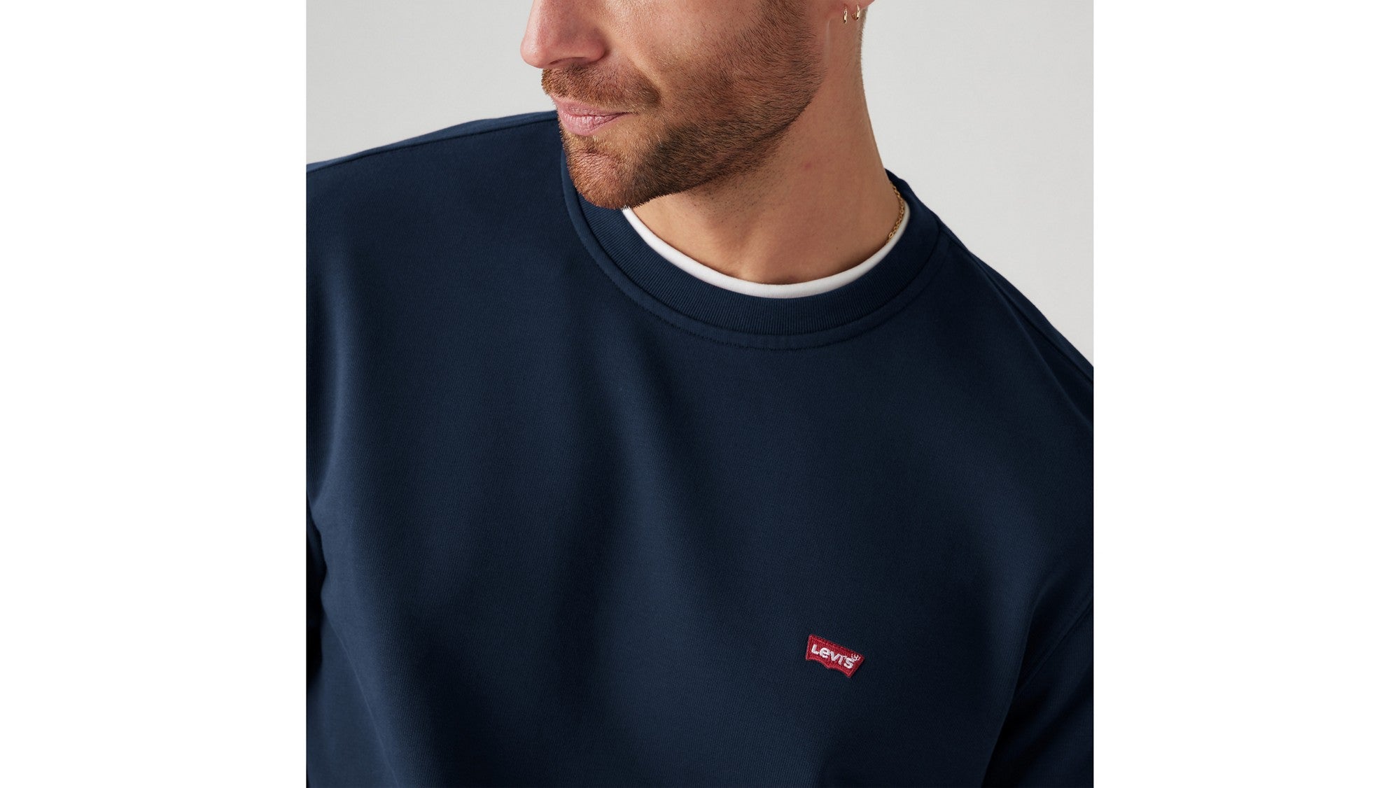 Levi's Felpa Standard Graphic Crewneck Blu