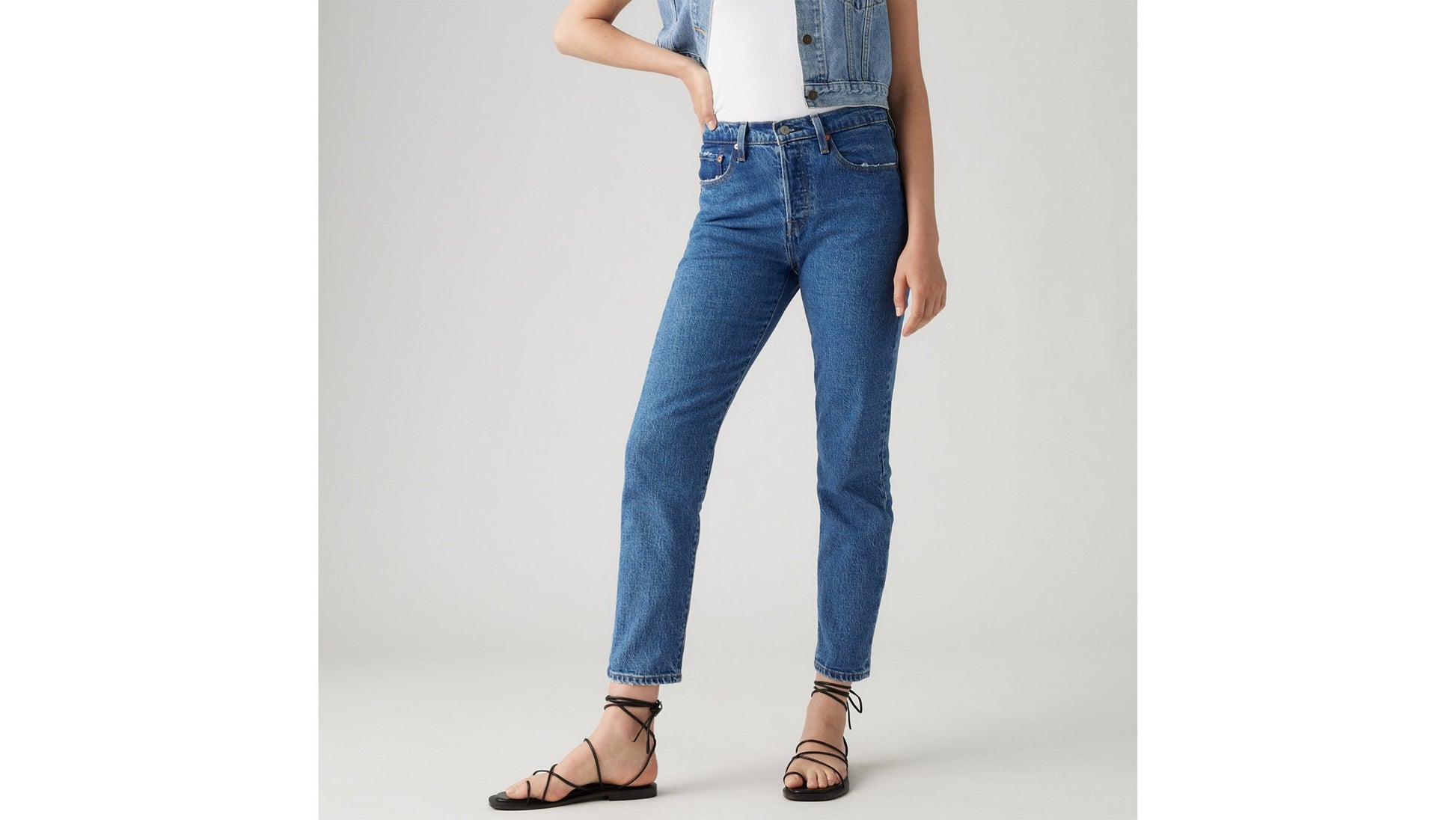 Levi's Jeans 314 Shaping Straight Blu