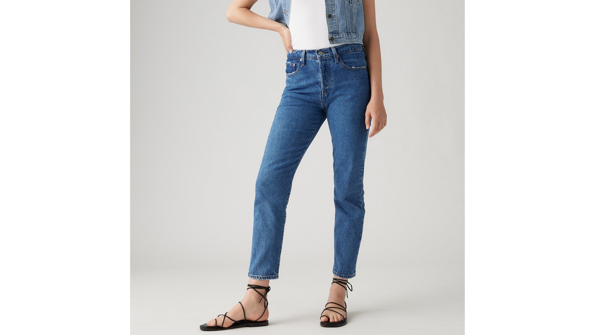 Levi's Jeans 314 Shaping Straight Blu