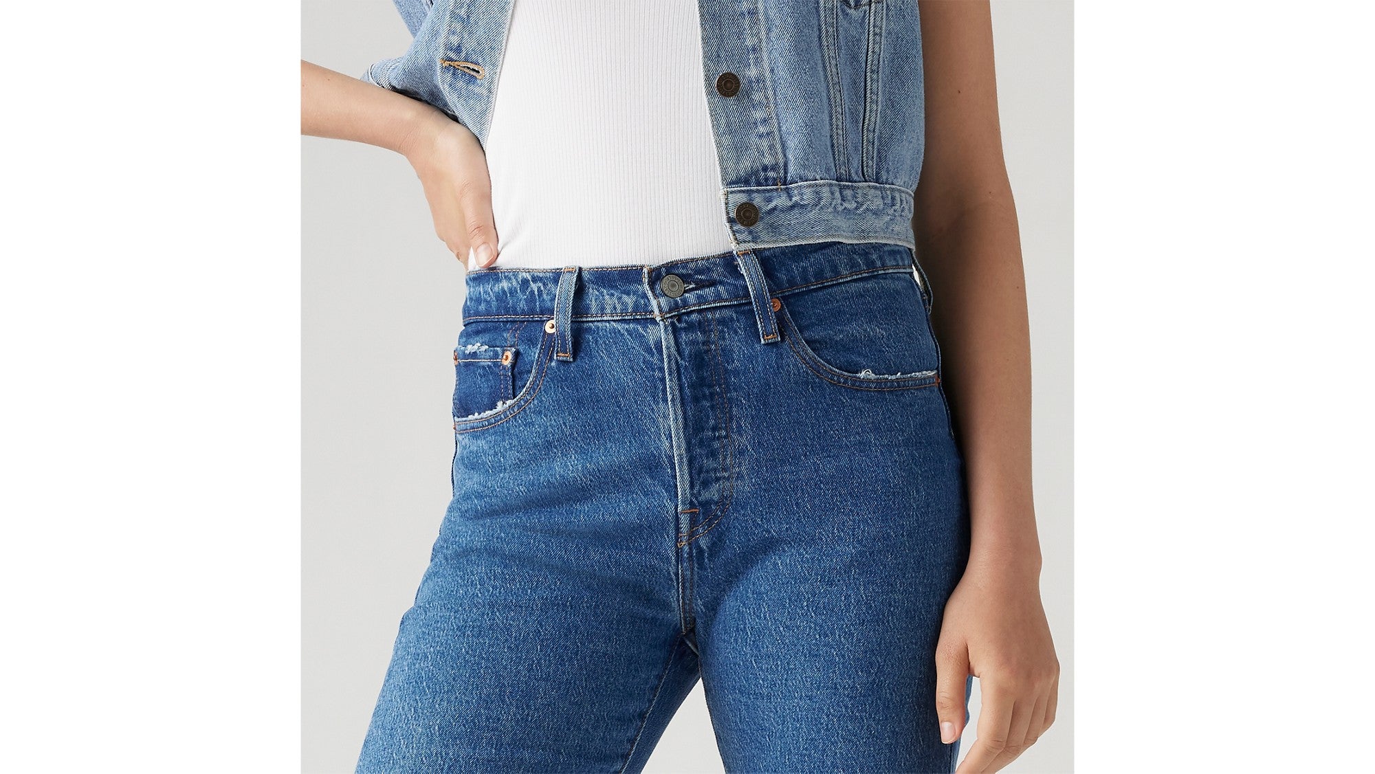 Levi's Jeans 314 Shaping Straight Blu