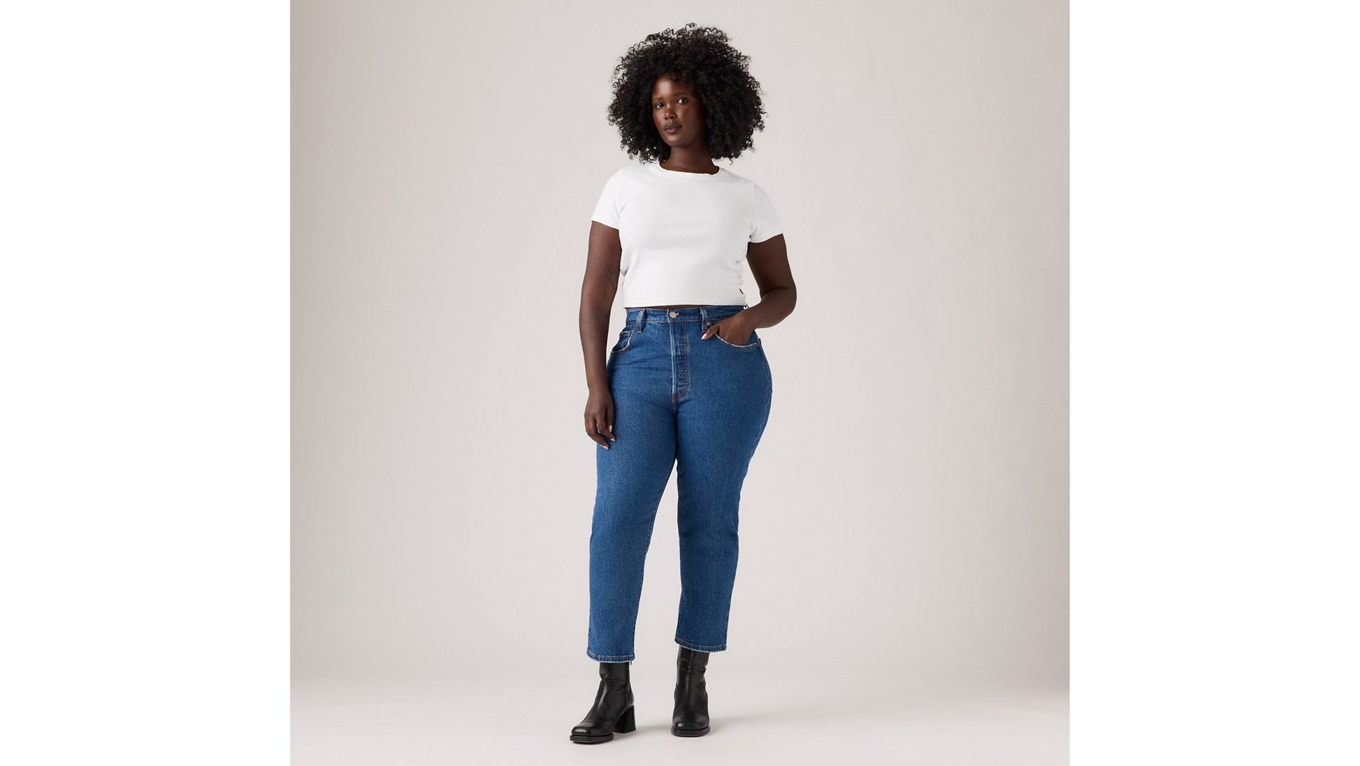 Levi's Jeans 314 Shaping Straight Blu