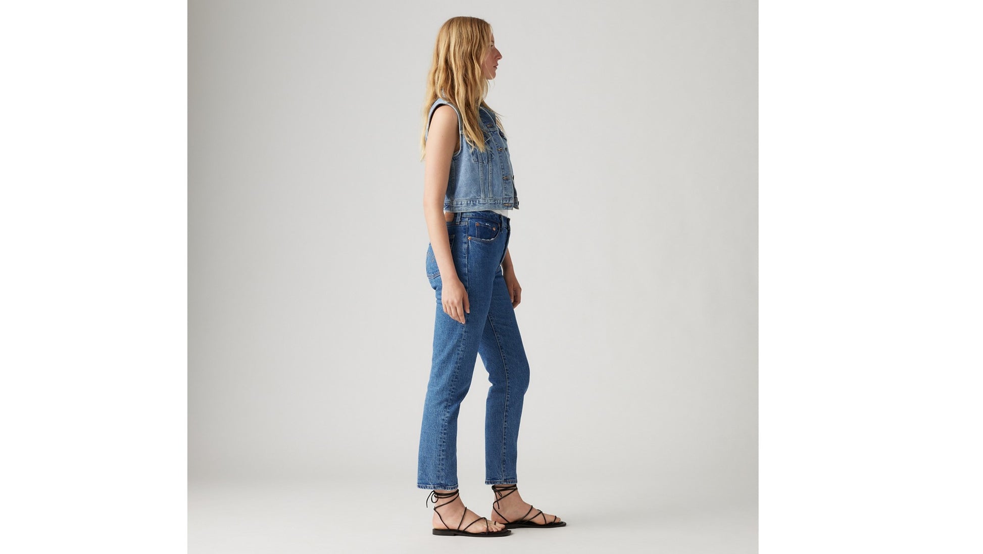 Levi's Jeans 314 Shaping Straight Blu