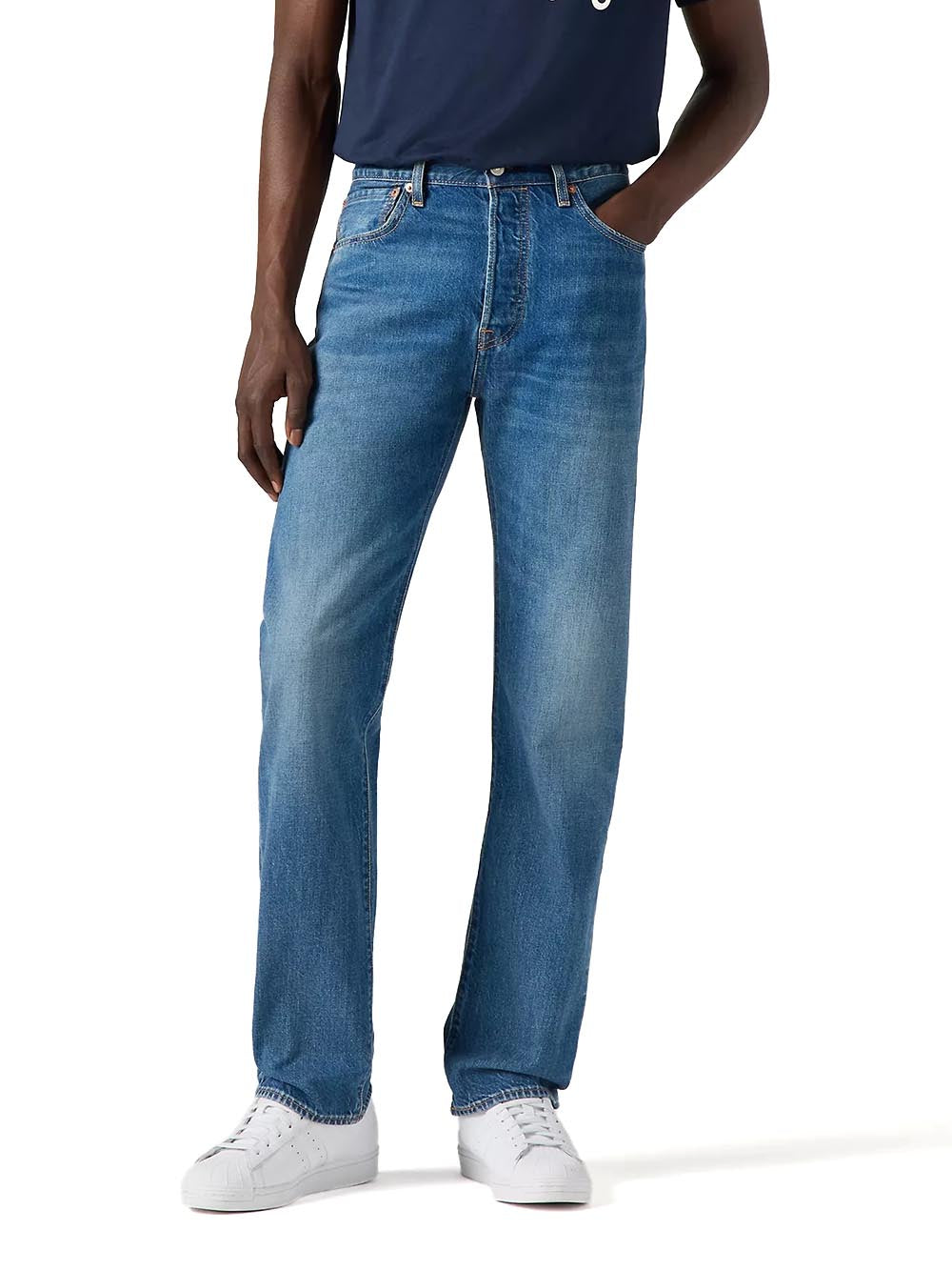 Levi's Jeans 501 Original Fit Blu