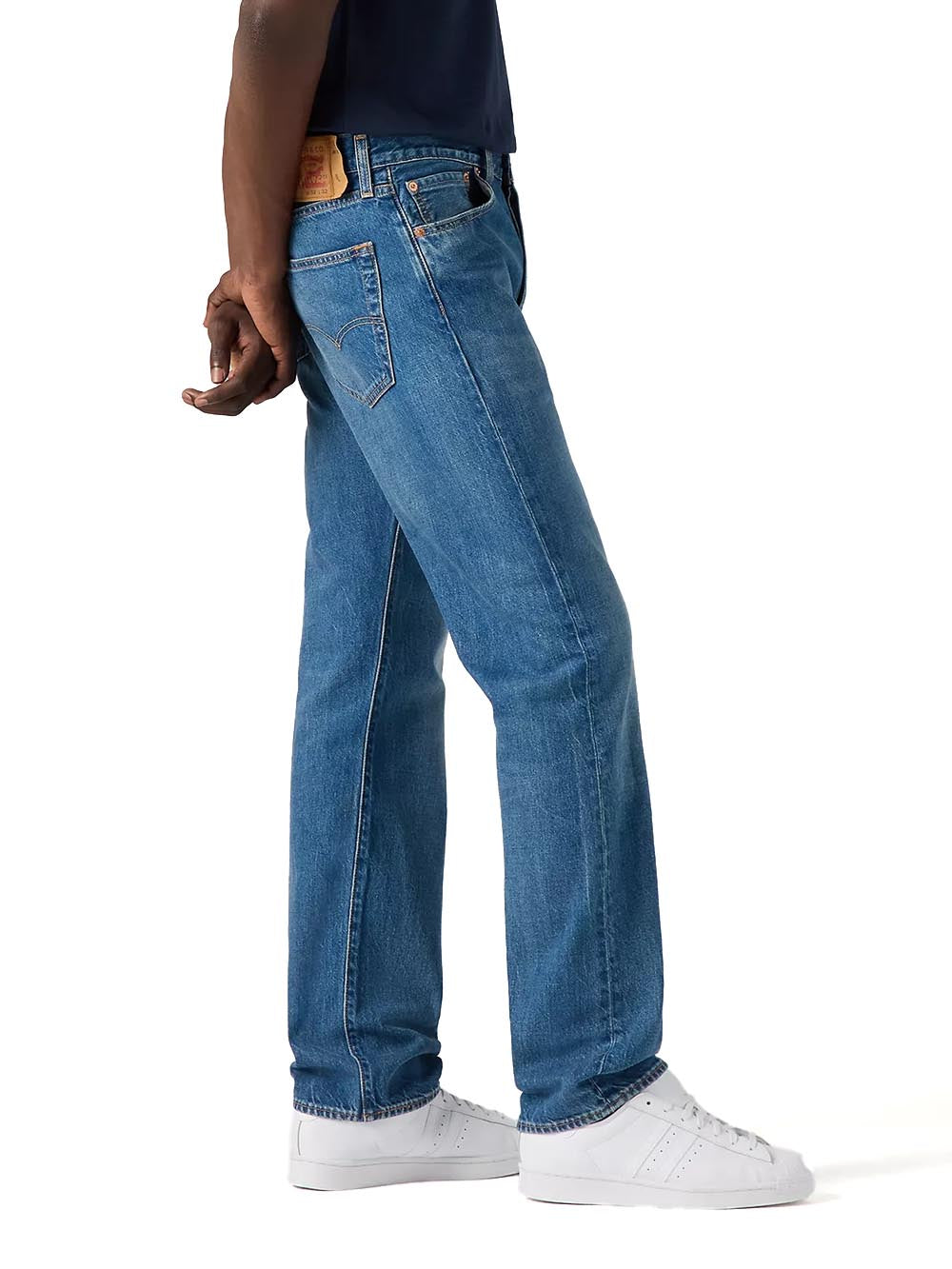 Levi's Jeans 501 Original Fit Blu