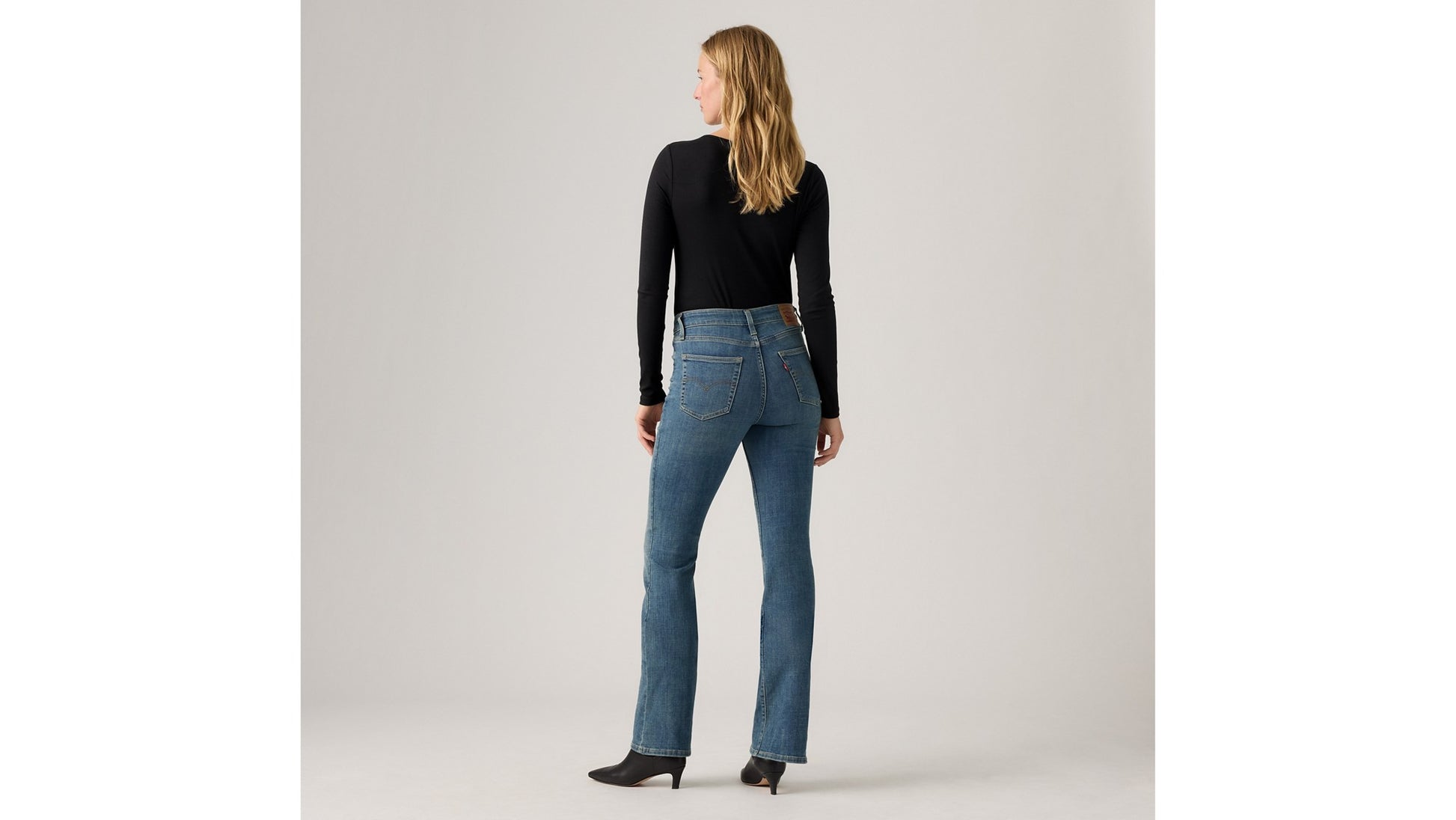 Levi's Jeans 725 High Rise Bootcut Blu