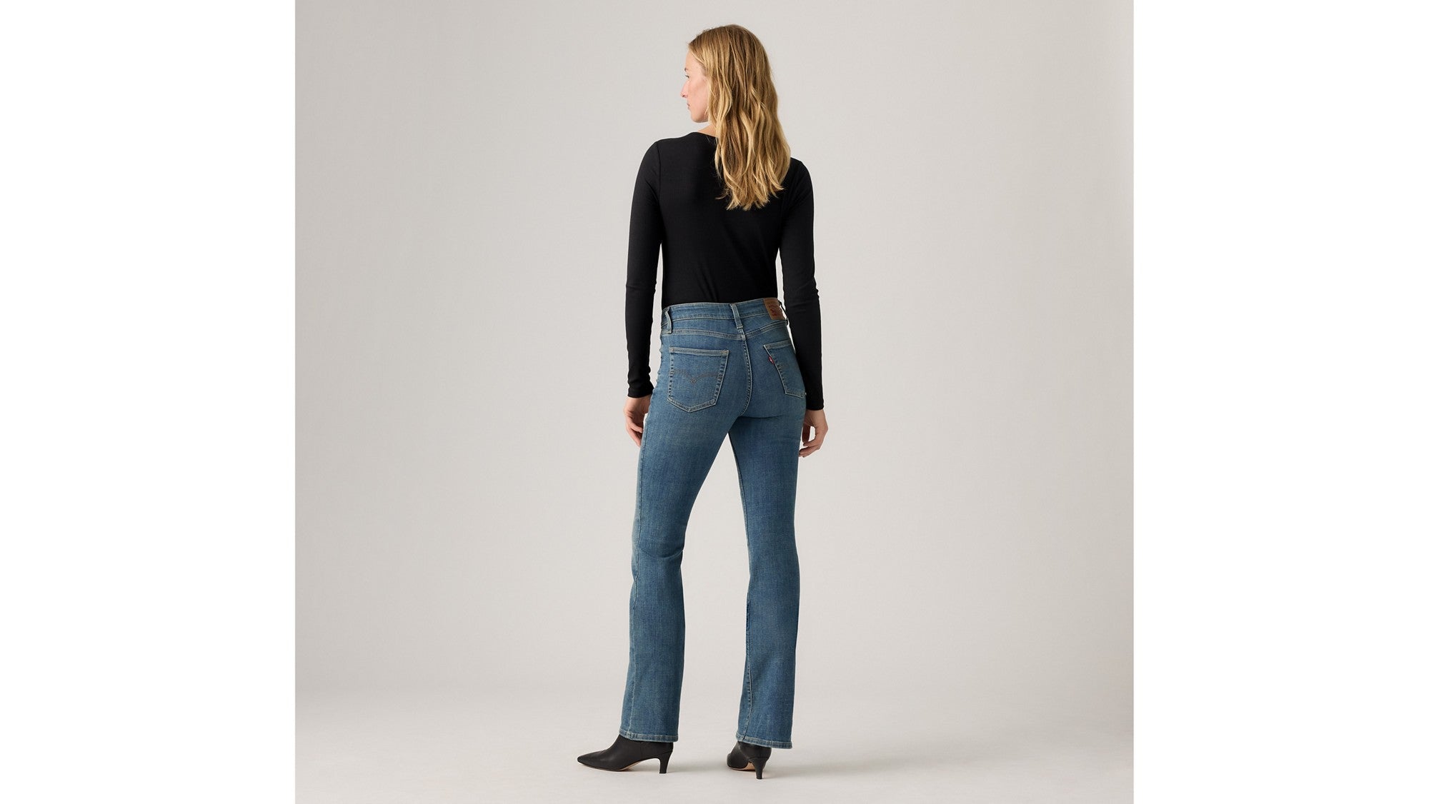 Levi's Jeans 725 High Rise Bootcut Blu
