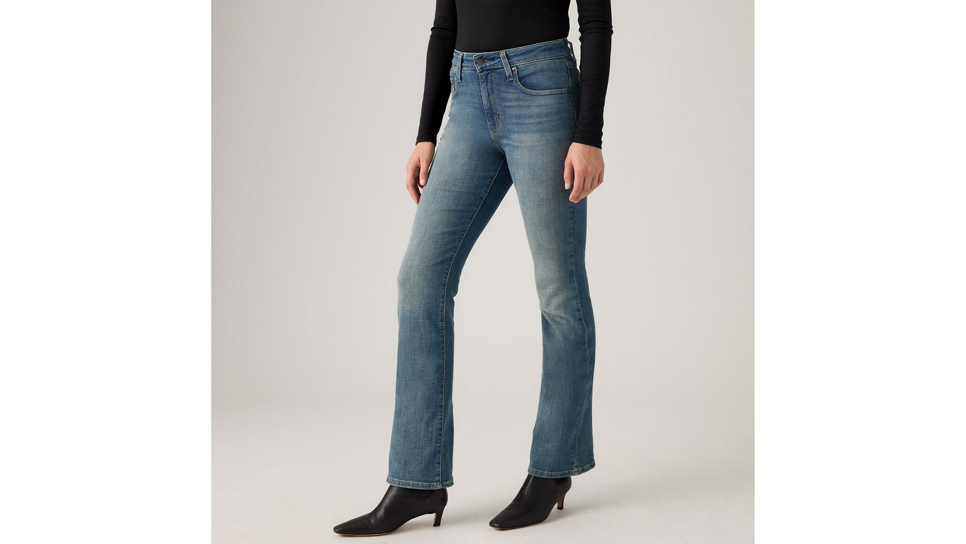 Levi's Jeans 725 High Rise Bootcut Blu