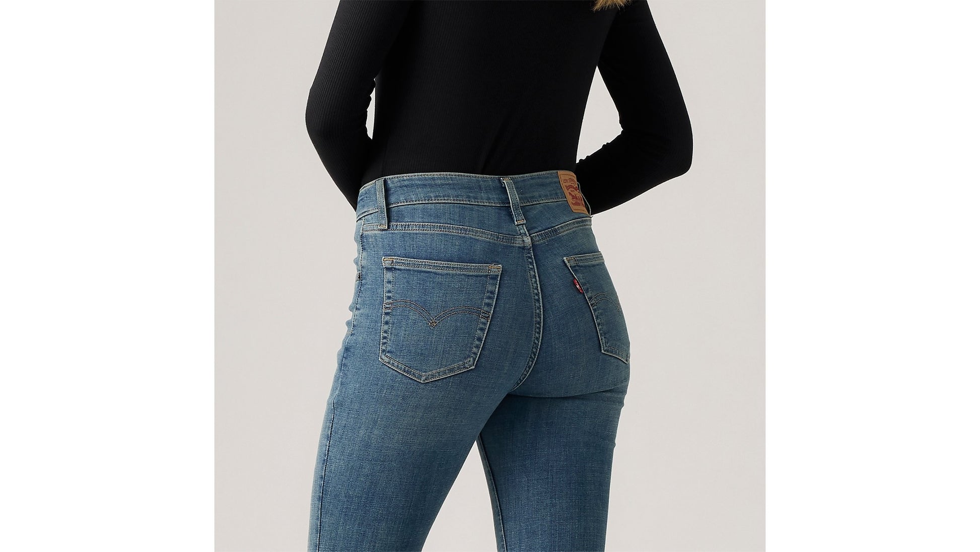 Levi's Jeans 725 High Rise Bootcut Blu