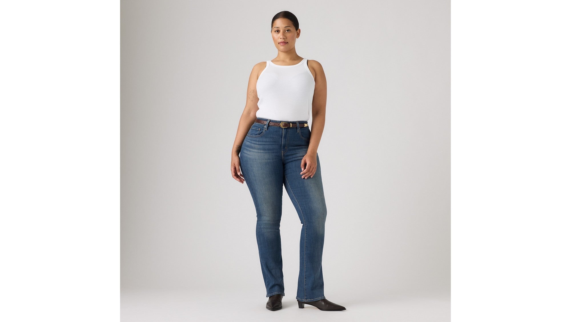 Levi's Jeans 725 High Rise Bootcut Blu