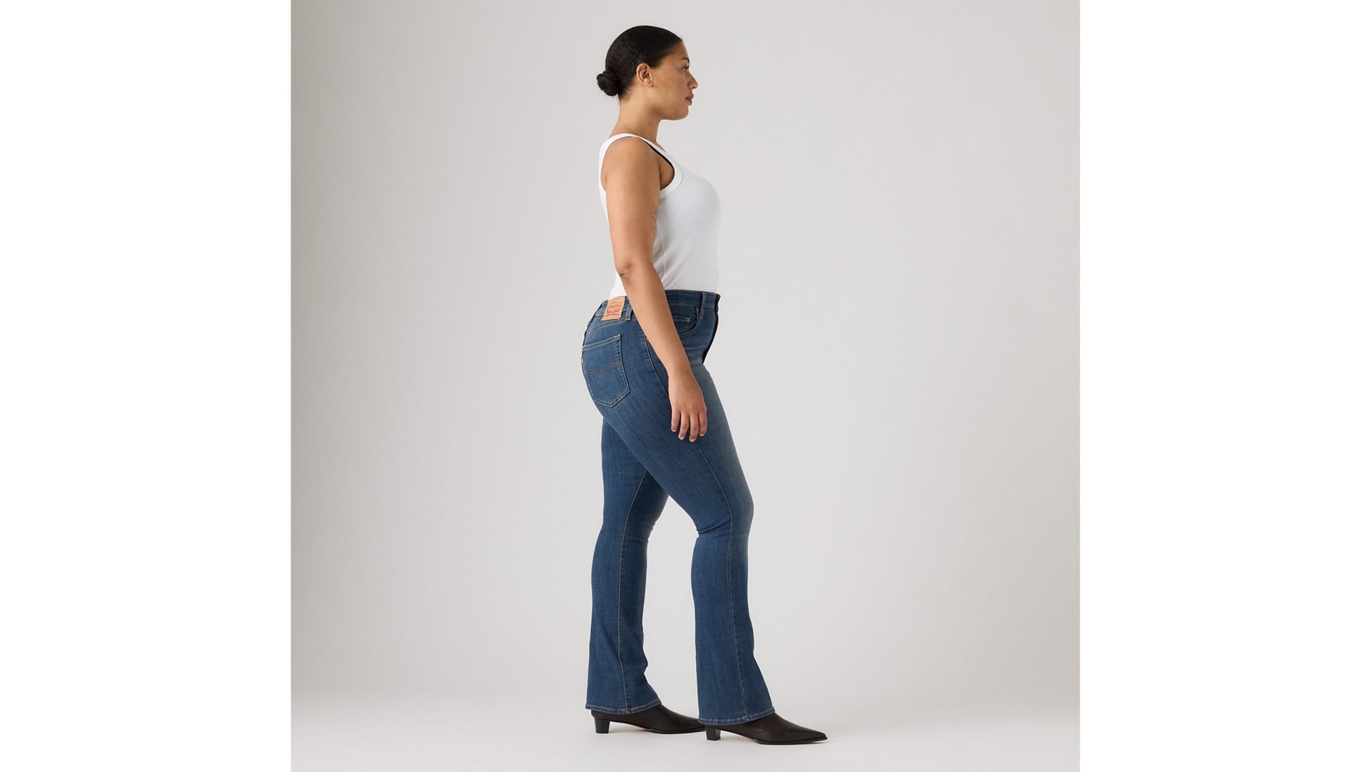Levi's Jeans 725 High Rise Bootcut Blu
