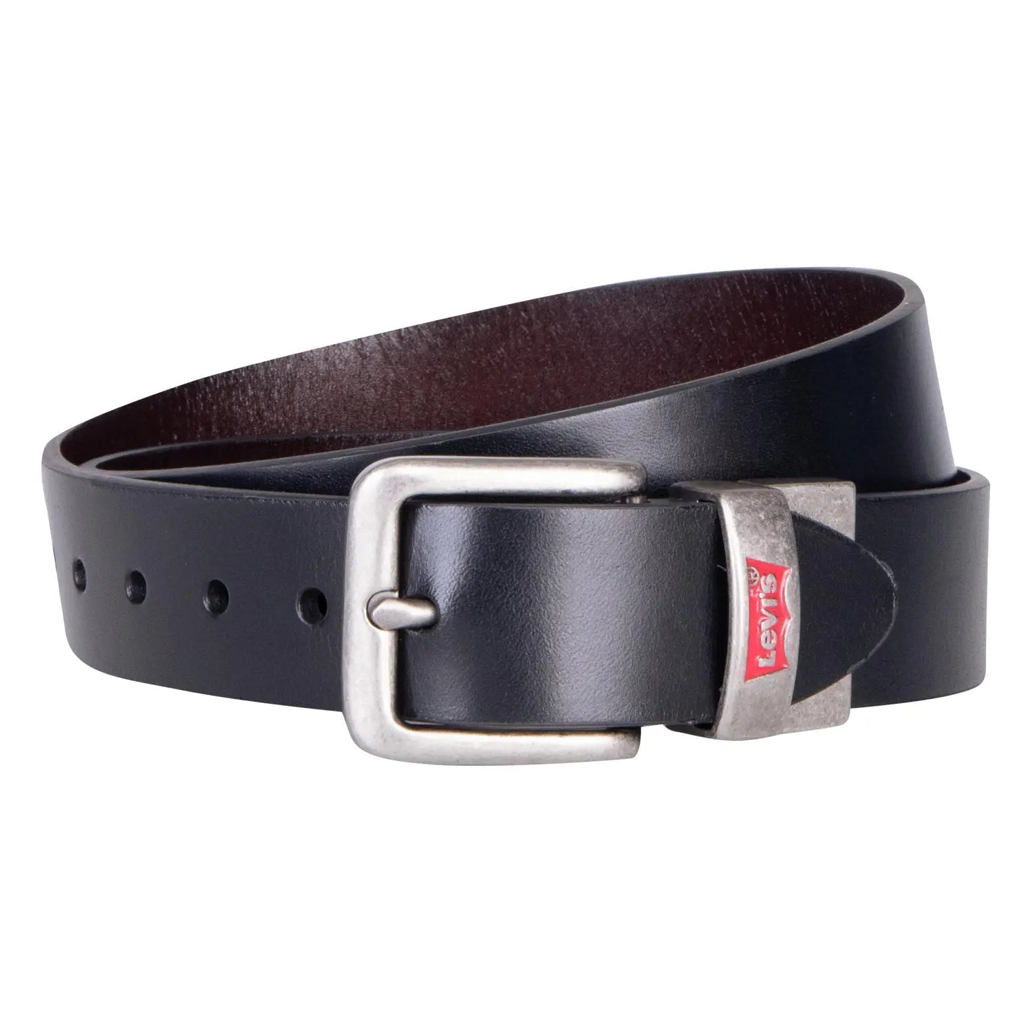 Levi's Cintura Lan Reversible Leather Nero