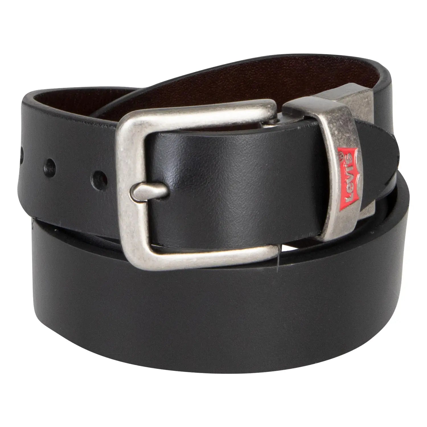 Levi's Cintura Lan Reversible Leather Nero