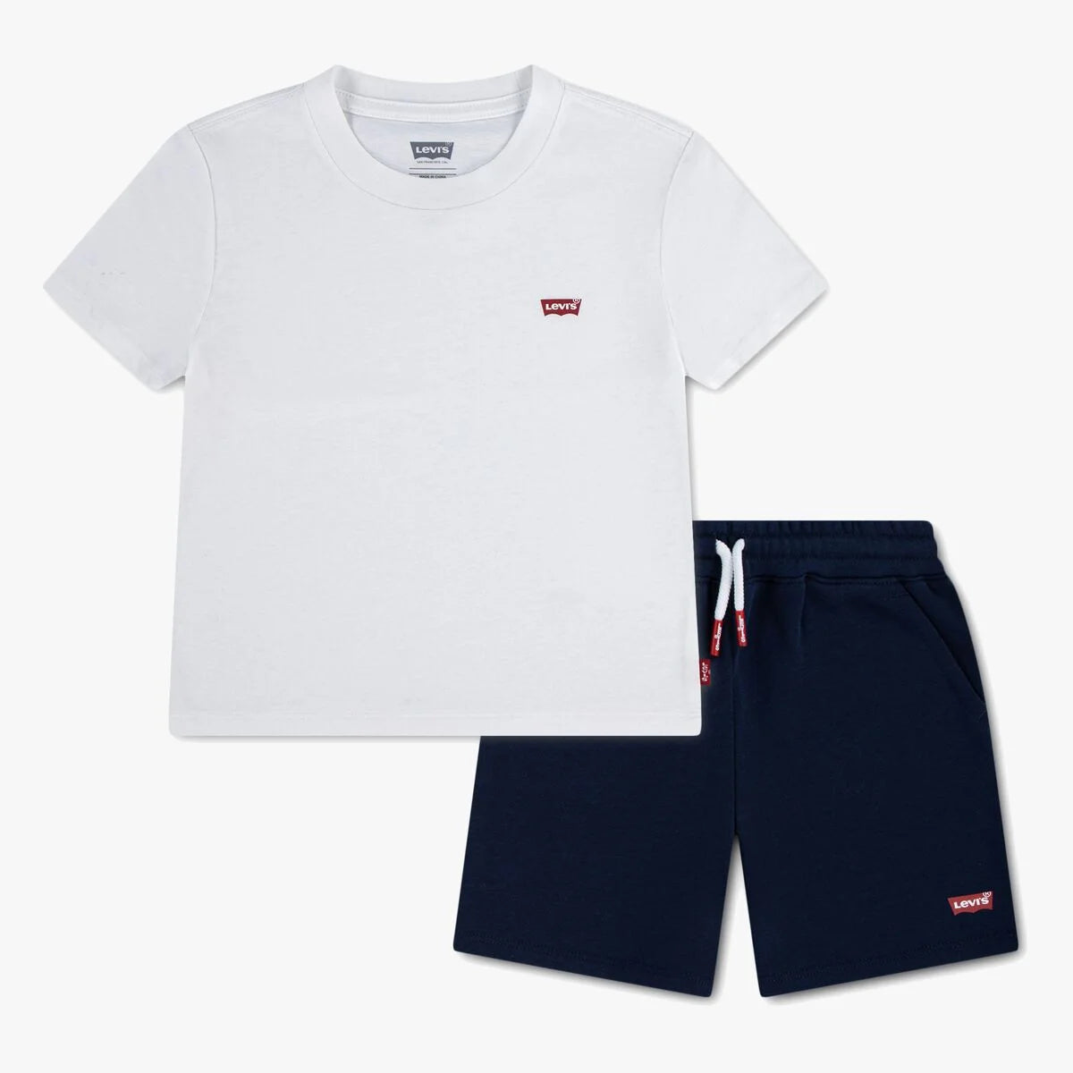 Levi's Completo Sport Mini Set Bianco
