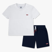 Levi's Completo Sport Mini Set Bianco