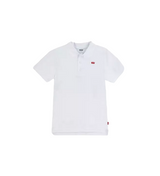 Polo Batwing - White/Red