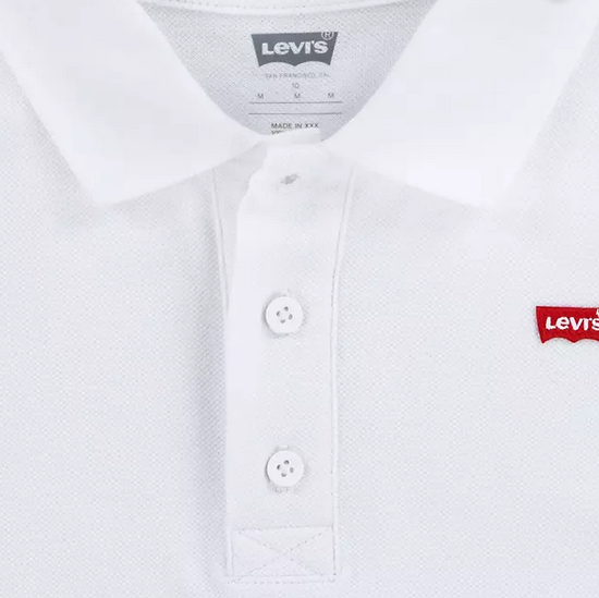 Levi's Polo Batwing Bianco