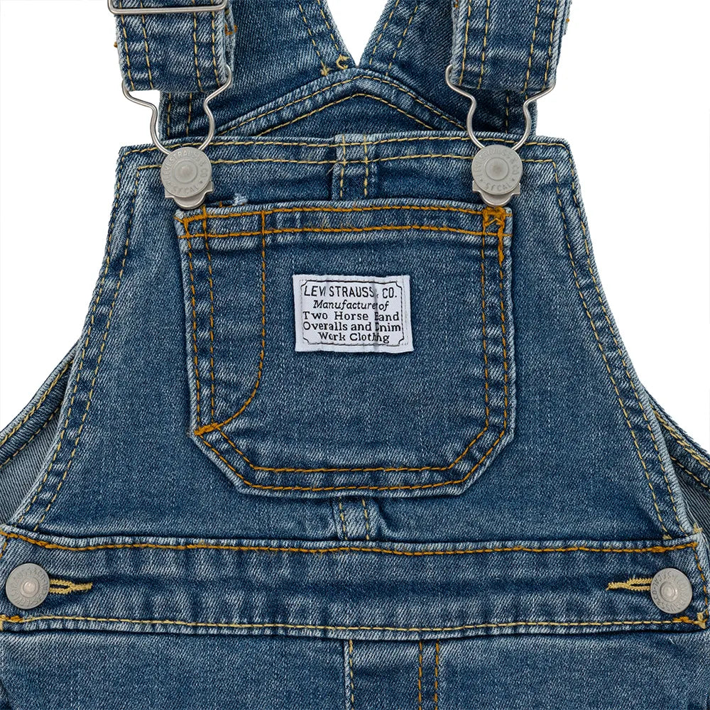 Levi's Salopette Sleeveless Dungaree Beige