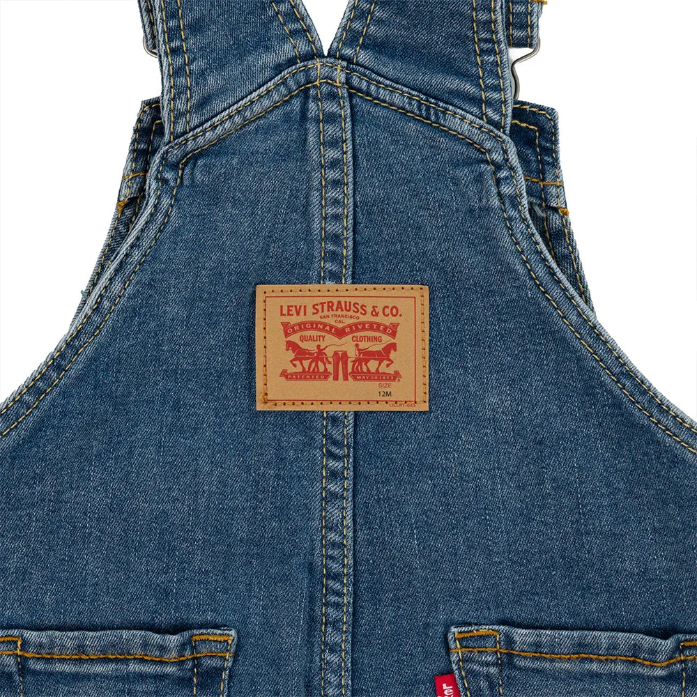 Levi's Salopette Sleeveless Dungaree Beige