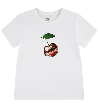 Levi's T-Shirt Disco Cherry Bianco