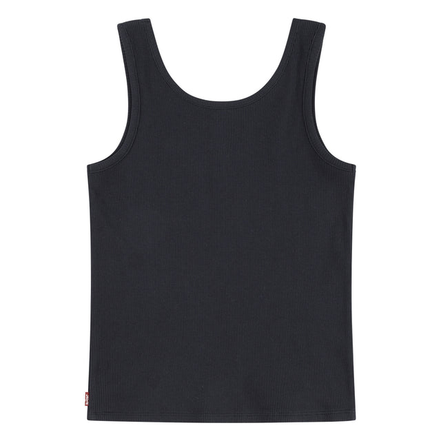 Levi's Top a Costine con Logo Nero