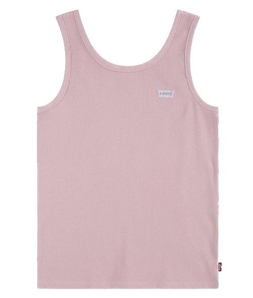 Top Chest Logo Tank - Coral Blush
