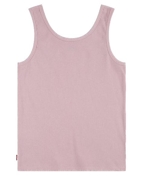 Top Chest Logo Tank - Coral Blush