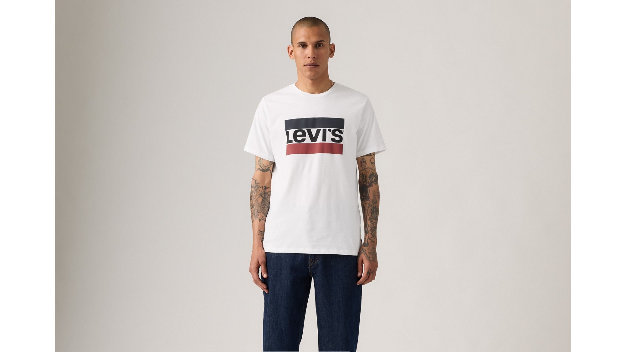 Levi's Maglia M.Lunga Sportswear Logo Beige