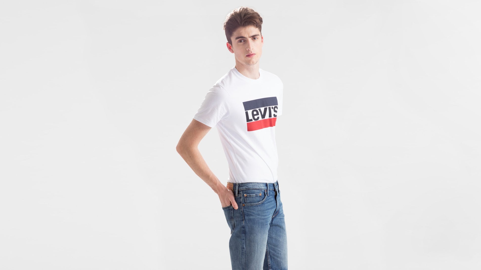 Levi's Maglia M.Lunga Sportswear Logo Beige