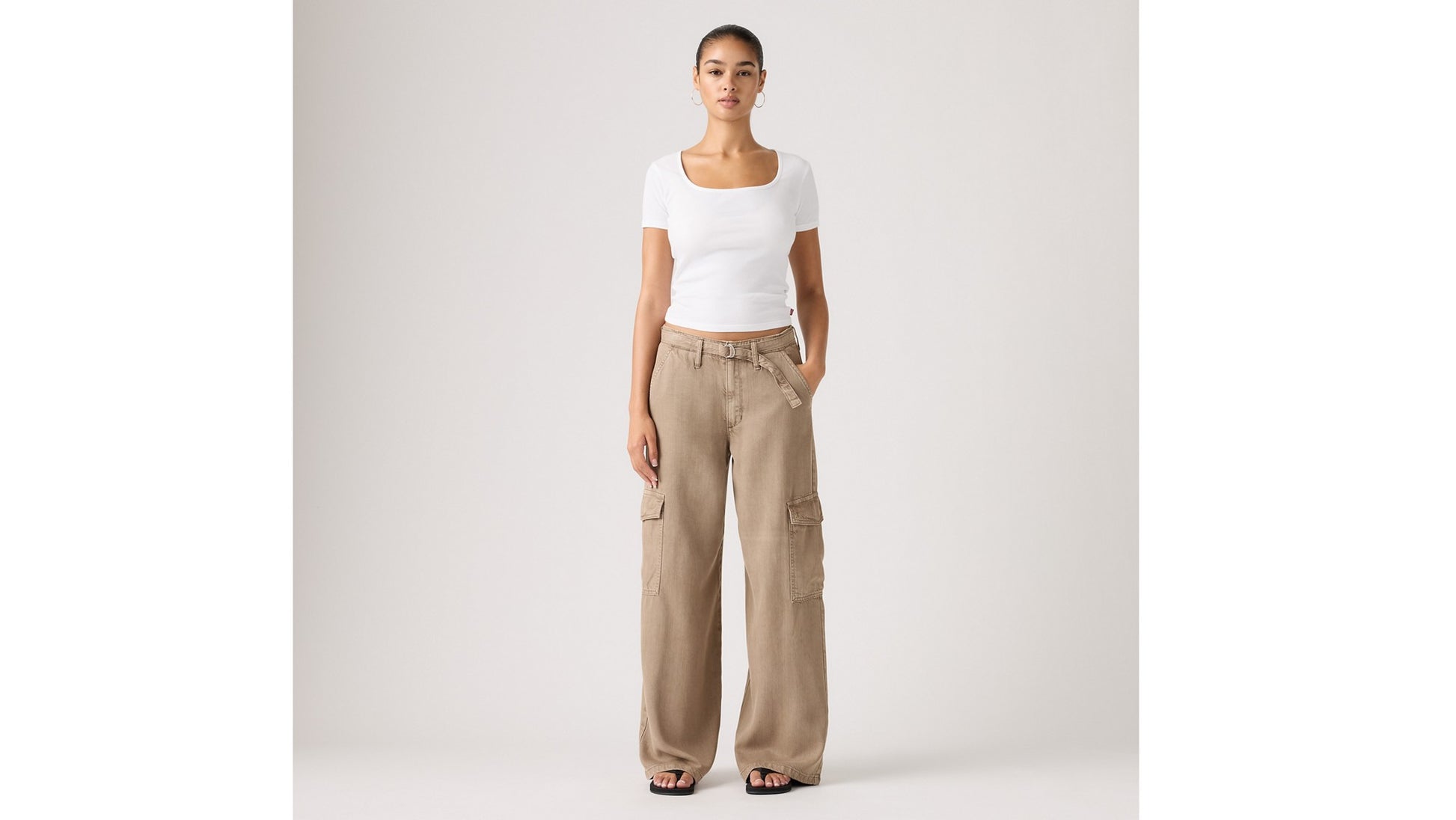 Levi's Pantalone 502 Taper Marrone