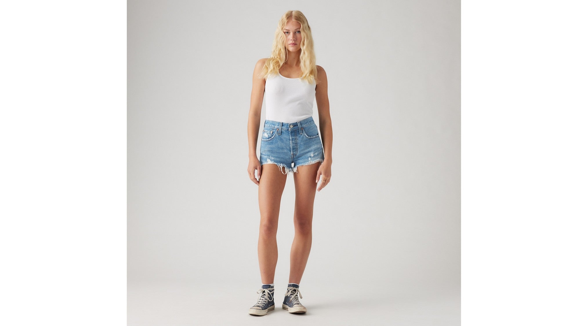 Levi's Shorts 405 Standard Blu