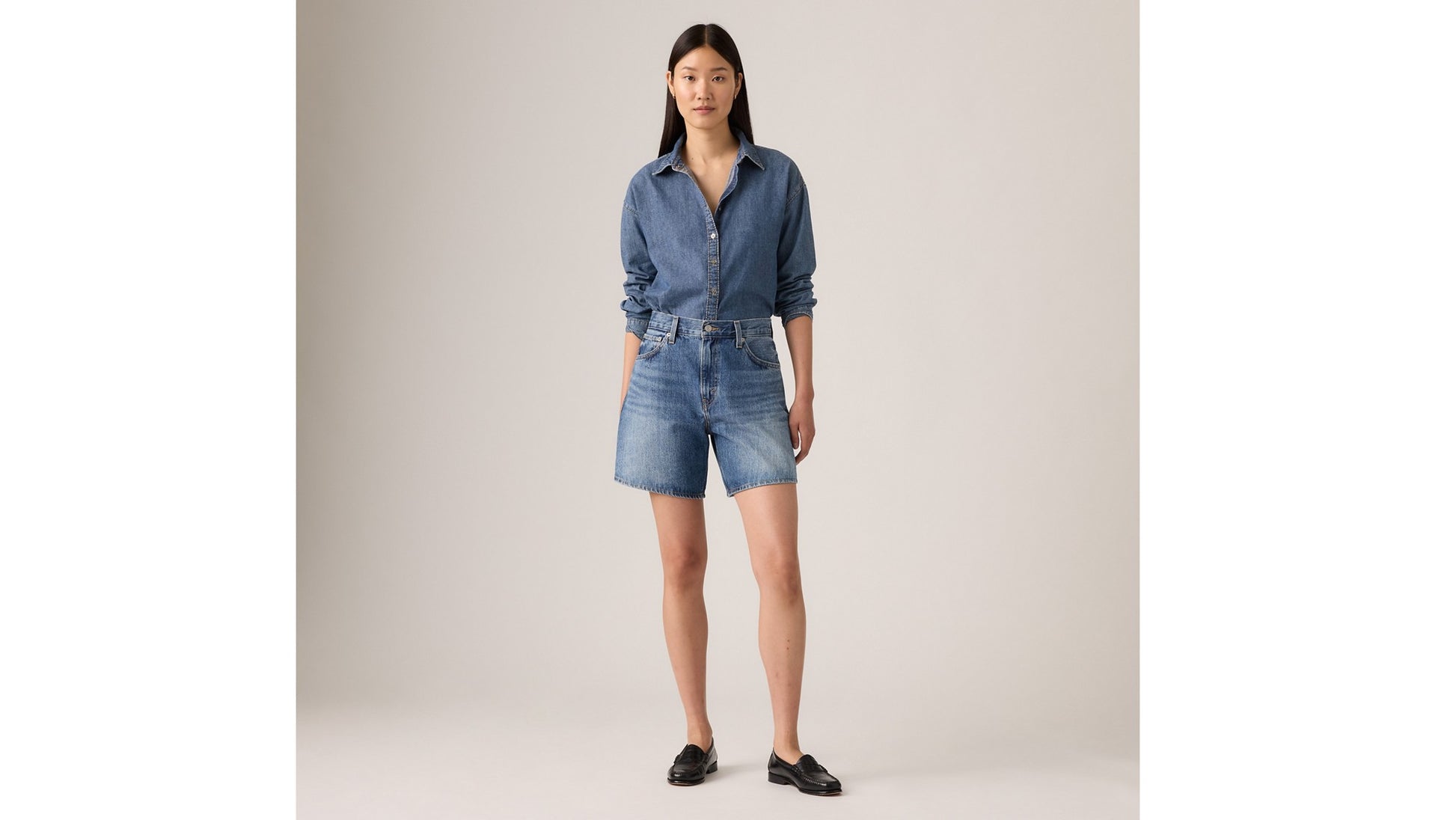 Levi's Shorts 501 Blu