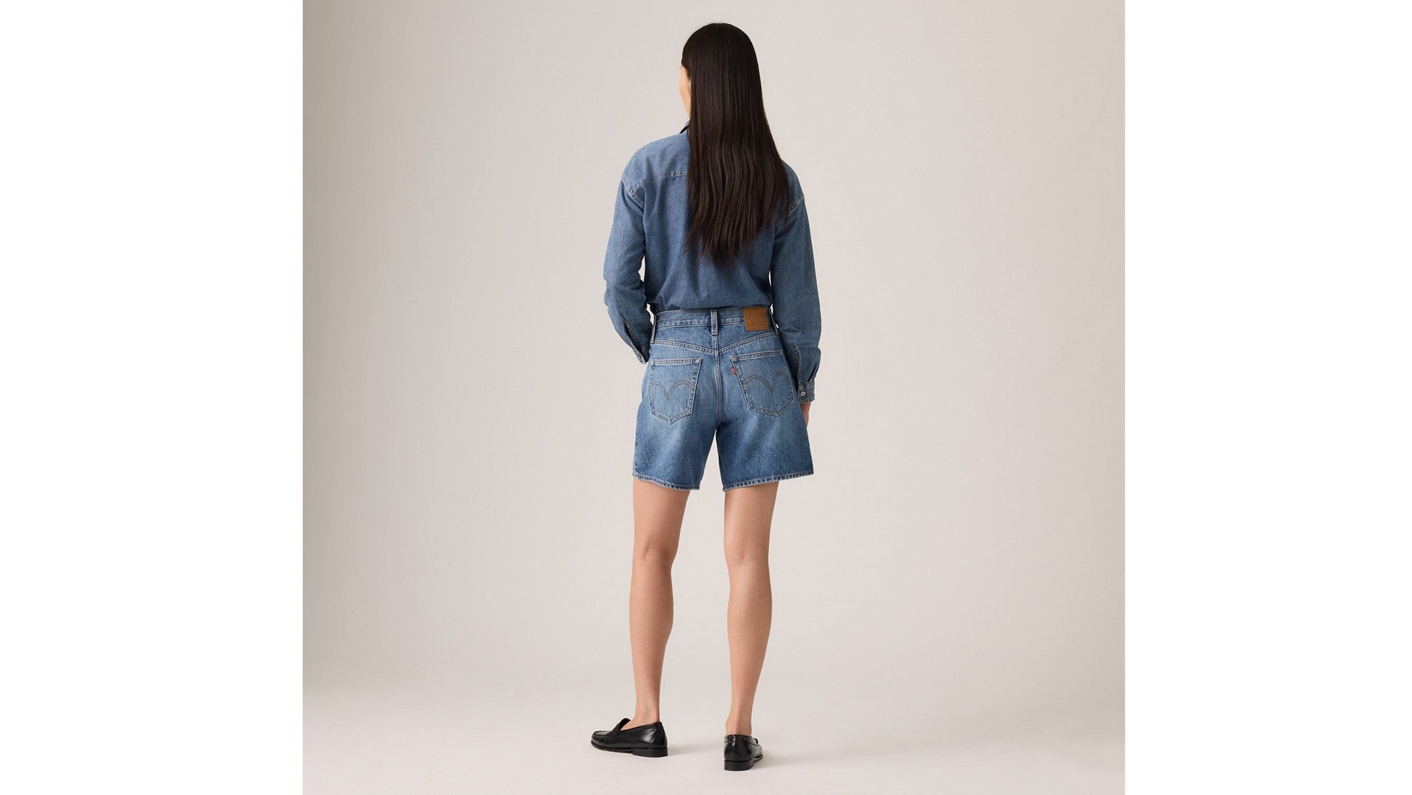Levi's Shorts 501 Blu